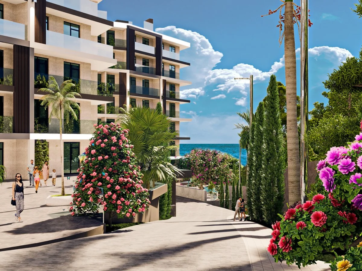 Прогулочная территория DARSAN Residence